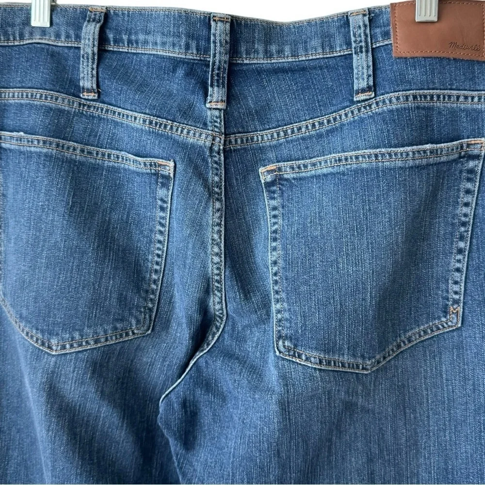 New Straight Everyday Flex Jeans Madewell Size: 38 x 34 - Picture 9 of 11